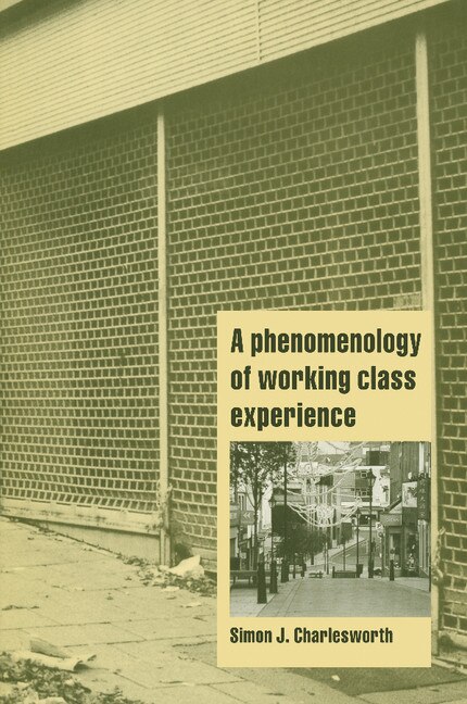 Couverture_A Phenomenology Of Working-class Experience