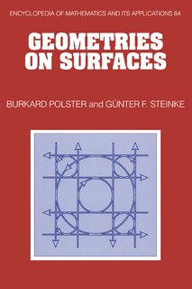 Front cover_Geometries on Surfaces