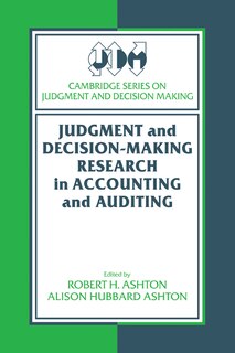 Couverture_Judgment and Decision-Making Research in Accounting and Auditing