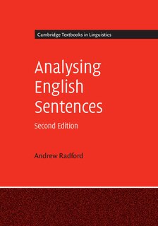 Front cover_Analysing English Sentences