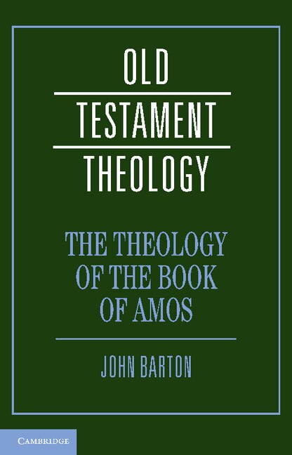 Front cover_The Theology of the Book of Amos