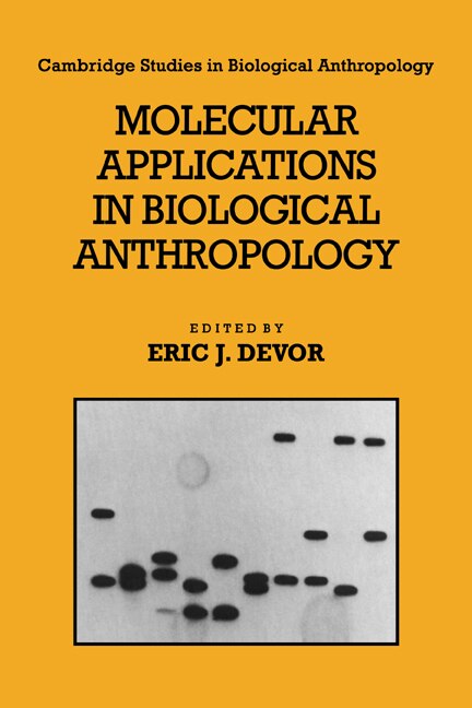 Front cover_Molecular Applications in Biological Anthropology