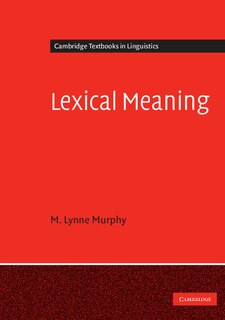Front cover_Lexical Meaning