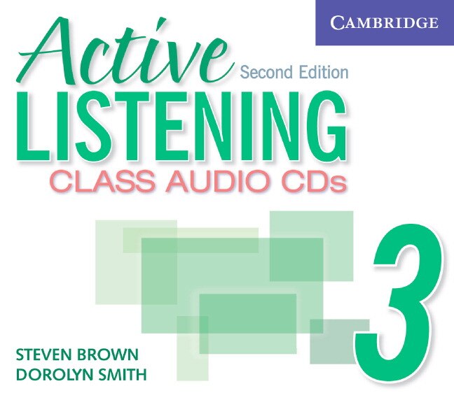 Front cover_Active Listening 3 Class Audio Cds