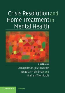 Front cover_Crisis Resolution and Home Treatment in Mental Health