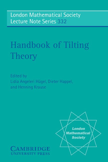 Front cover_Handbook Of Tilting Theory