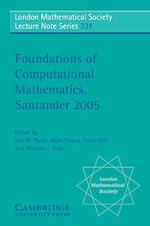 Couverture_Foundations Of Computational Mathematics, Santander 2005