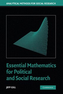 Front cover_Essential Mathematics For Political And Social Research
