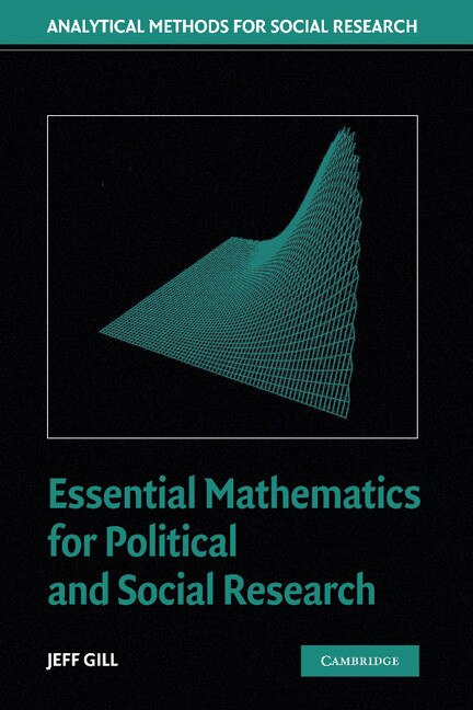 Front cover_Essential Mathematics For Political And Social Research