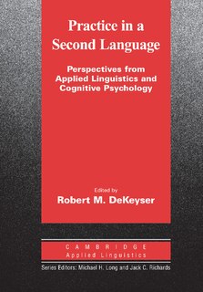 Front cover_Practice In A Second Language