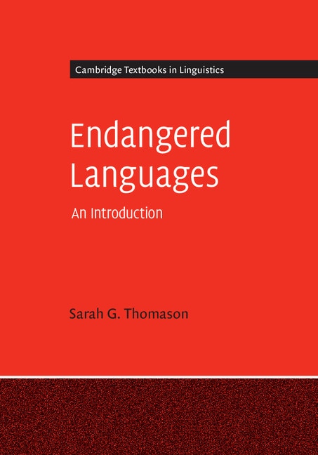 Couverture_Endangered Languages