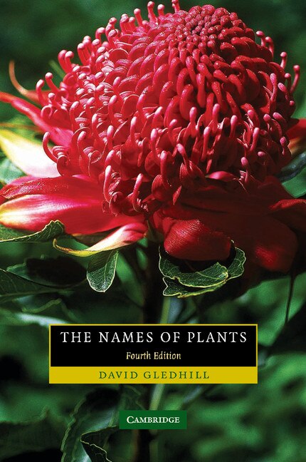 Couverture_The Names Of Plants