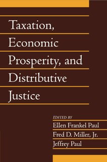 Front cover_Taxation, Economic Prosperity, and Distributive Justice: Volume 23, Part 2