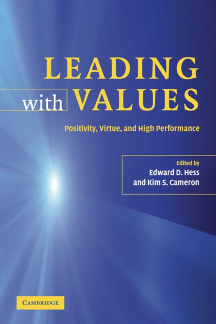 Front cover_Leading with Values