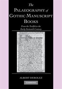 Front cover_The Palaeography of Gothic Manuscript Books
