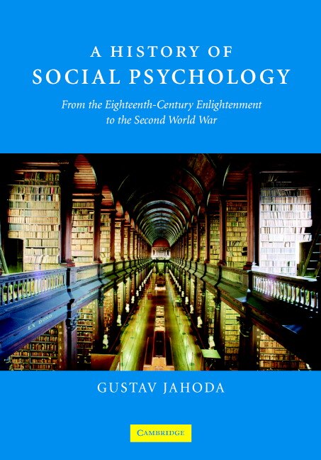 Couverture_A History Of Social Psychology