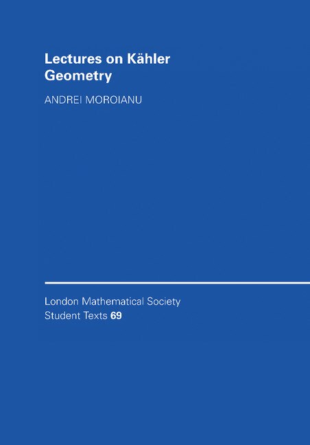 Couverture_Lectures On K&auml;hler Geometry