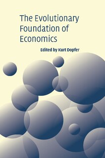 Couverture_The Evolutionary Foundations of Economics
