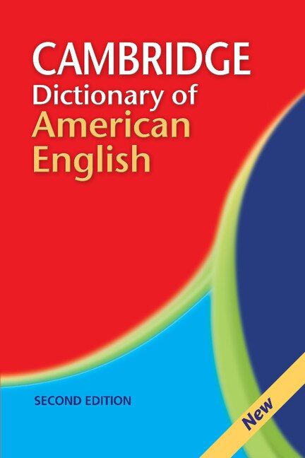 Front cover_Camb Dict Of American English 2ed