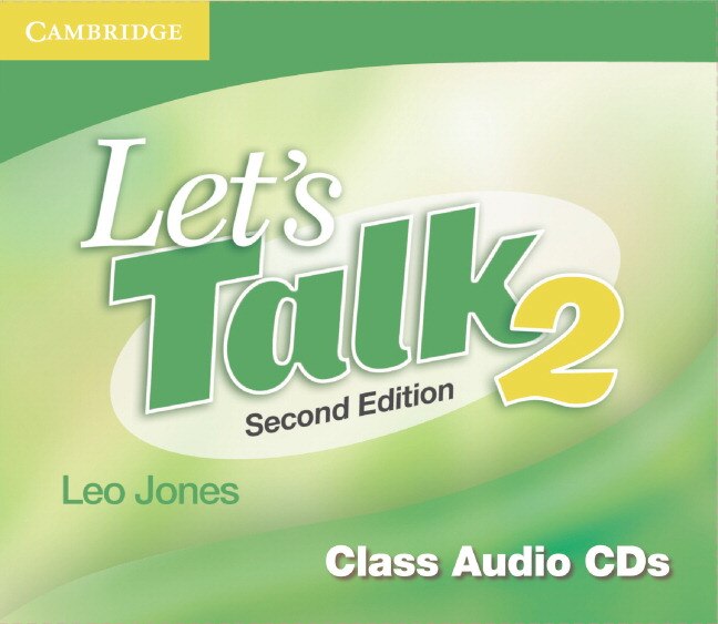 Couverture_Let's Talk Class Audio Cds 2