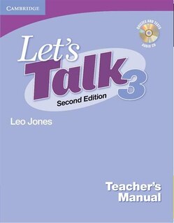Couverture_Let's Talk Level 3 Teacher's Manual With Audio Cd