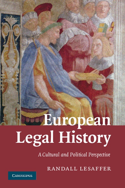 Couverture_European Legal History