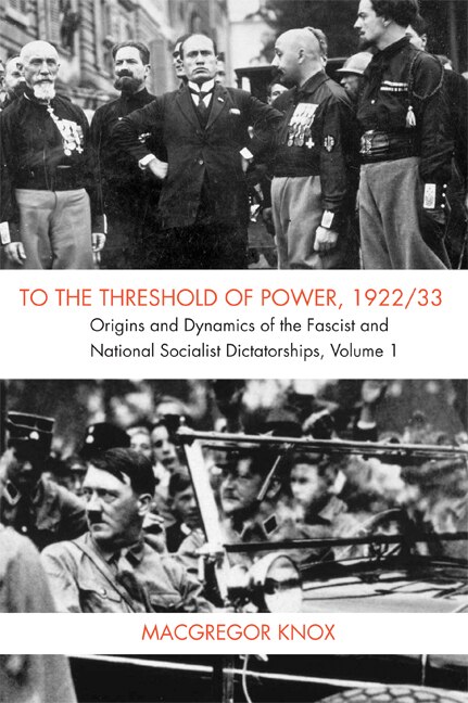 Couverture_To The Threshold Of Power, 1922/33