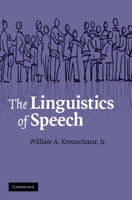 Front cover_The Linguistics of Speech