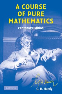 Couverture_A Course of Pure Mathematics Centenary edition