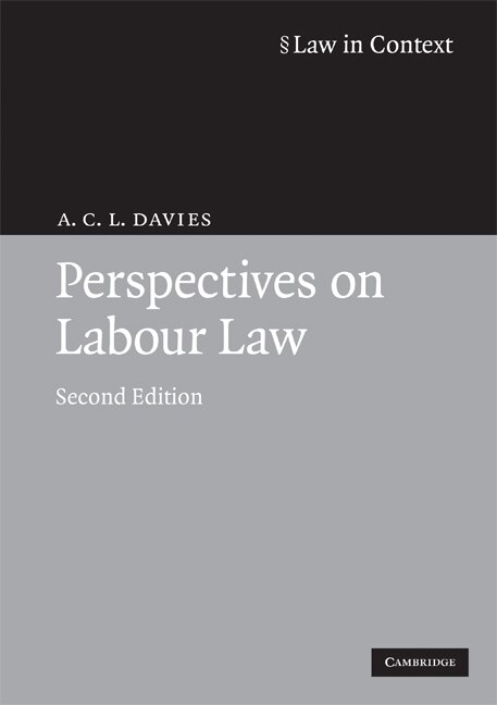 Couverture_Perspectives on Labour Law