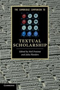 Front cover_The Cambridge Companion to Textual Scholarship