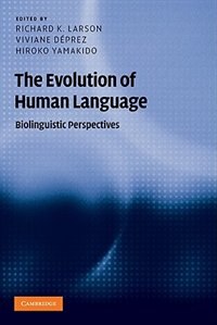 Front cover_The Evolution of Human Language