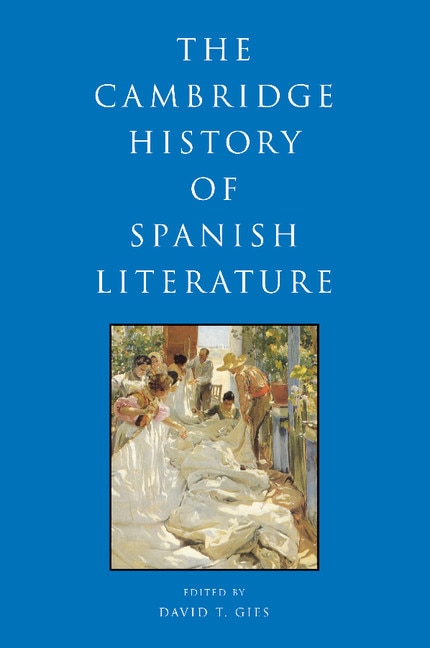 Couverture_The Cambridge History of Spanish Literature