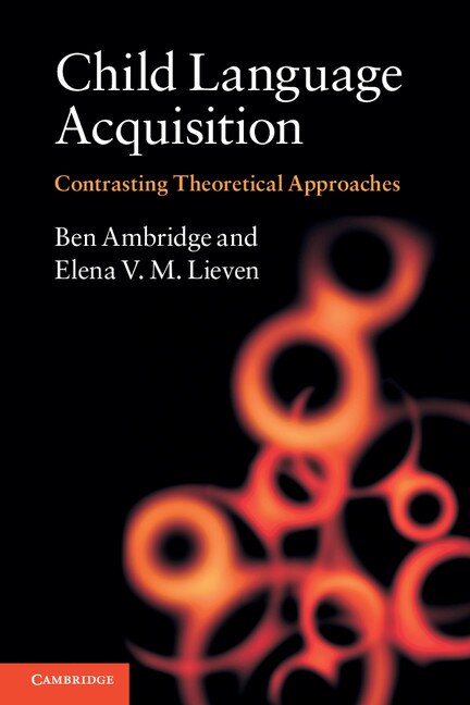 Couverture_Child Language Acquisition
