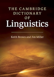 Front cover_The Cambridge Dictionary Of Linguistics