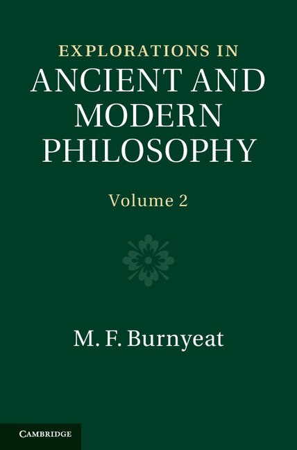 Front cover_Explorations in Ancient and Modern Philosophy