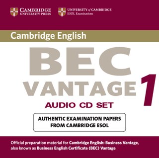 Front cover_Cambridge BEC Vantage Audio CD Set (2 CDs)