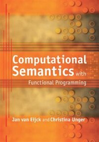Front cover_Computational Semantics with Functional Programming