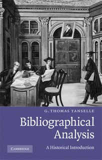 Couverture_Bibliographical Analysis