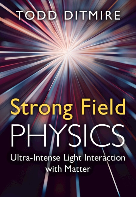 Front cover_Strong Field Physics