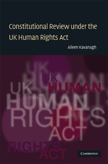 Couverture_Constitutional Review under the UK Human Rights Act