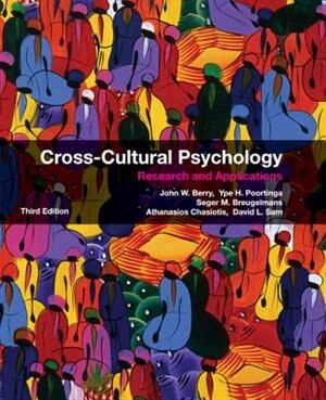 Front cover_Cross-Cultural Psychology