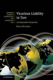 Front cover_Vicarious Liability in Tort
