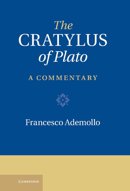 Front cover_The Cratylus of Plato