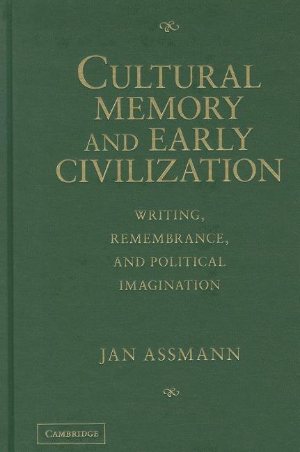 Front cover_Cultural Memory and Early Civilization
