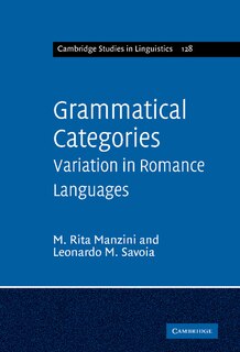 Front cover_Grammatical Categories