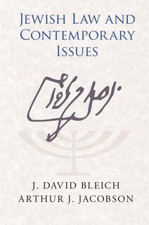 Couverture_Jewish Law And Contemporary Issues