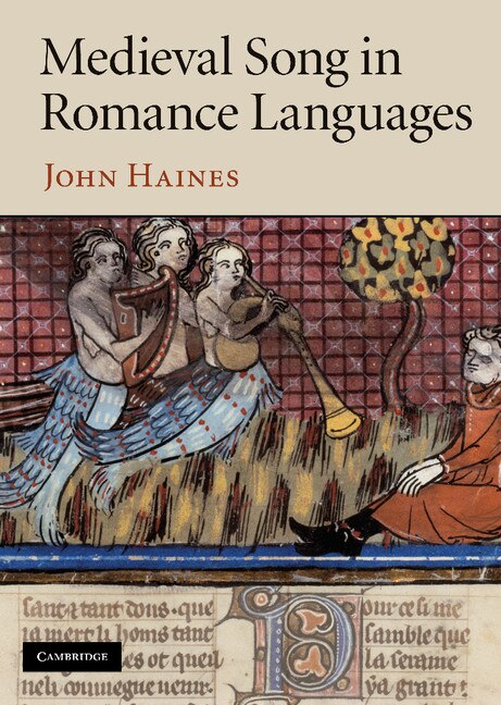 Couverture_Medieval Song in Romance Languages