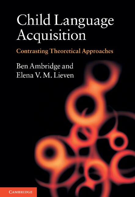 Couverture_Child Language Acquisition