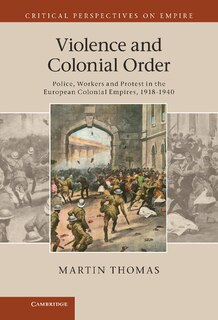 Front cover_Violence and Colonial Order